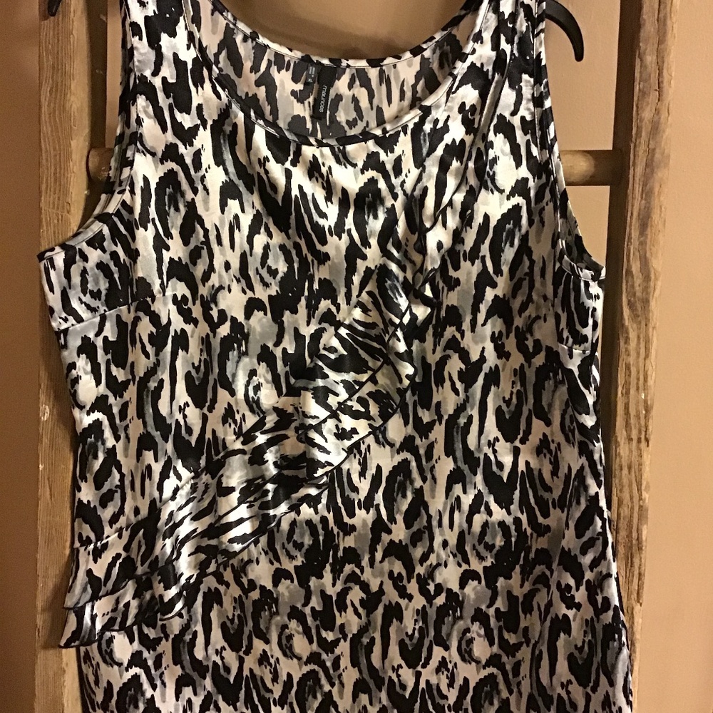Cheetah Print Blouse